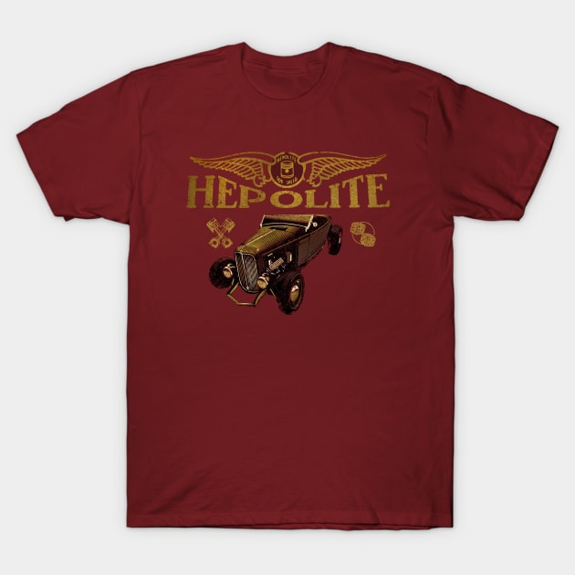 Hepolite Hotrod T-Shirt by Midcenturydave